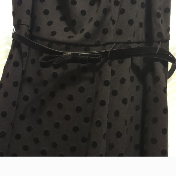 New with tags women's ELLE Black Polka-Dot dress in size large. - Picture 5 of 6